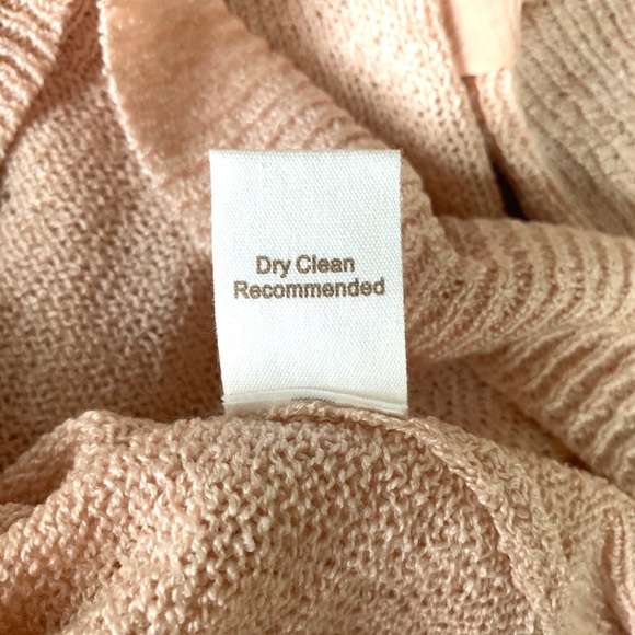 MINE Light Pink Pom Pom Dot Sleeve Knit Top - Picture 16 of 16